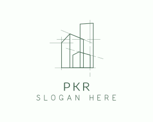 Green Property Contractor logo design