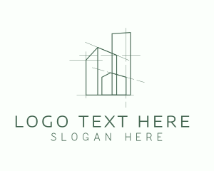 Green Property Contractor Logo