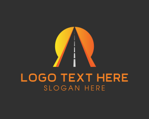 Road - Road Travel Path logo design