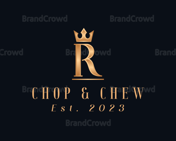 Royalty Crown Lifestyle Logo