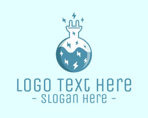 Electrical - Electric Lab Innovation Experiment logo design