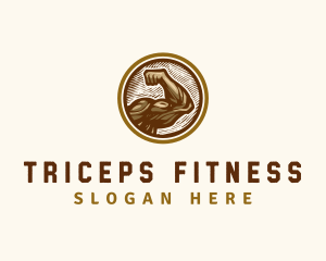 Muscle Flex Fitness logo design