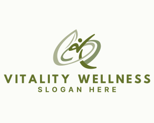 Human Wellness Lifestyle logo design