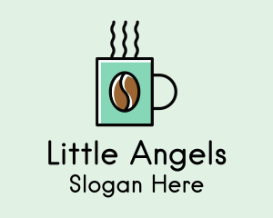 Hot Coffee Mug  Logo