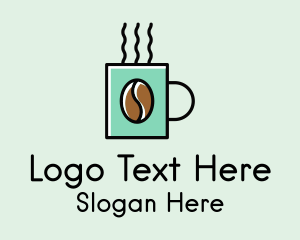 Hot Coffee Mug  Logo