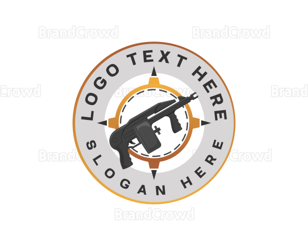 Firearm Shooting Range Logo