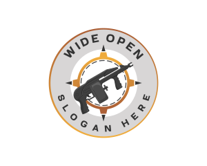 Firearm Shooting Range Logo