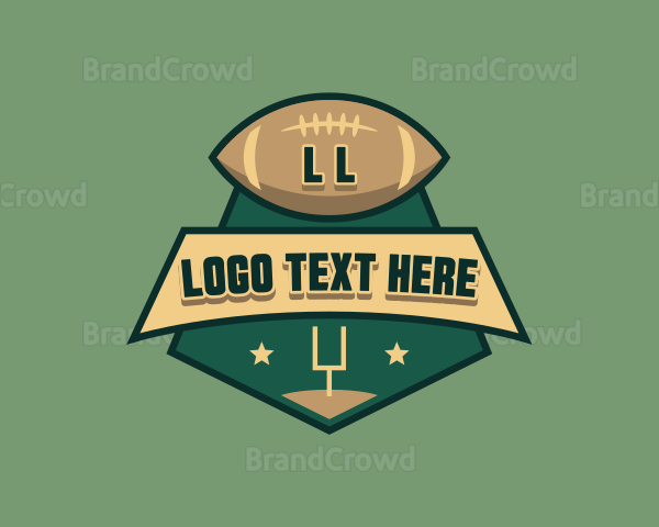 Football League Sports Logo