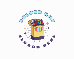 Crayon Art Supply logo design