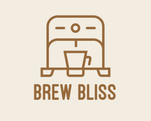 Barista Coffee Machine  logo design