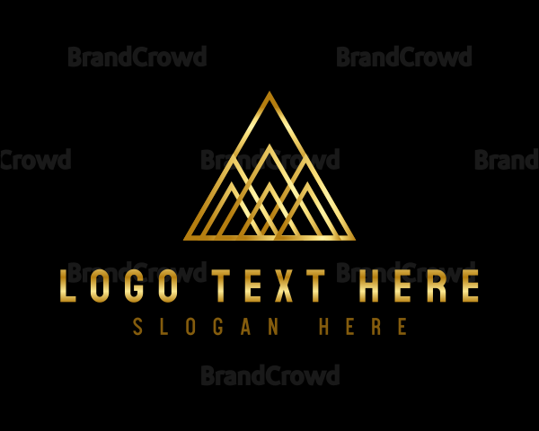 Pyramid Luxury Tech Logo