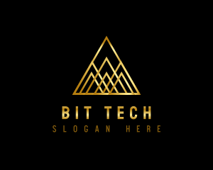 Pyramid Luxury Tech logo design