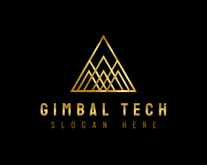 Pyramid Luxury Tech logo design