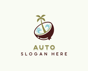 Healthy Organic Coconut Logo