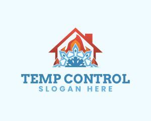 Thermostat - House Cooler Thermostat logo design