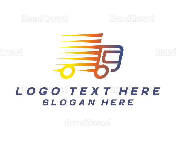 Fast Cargo Trucking Logo