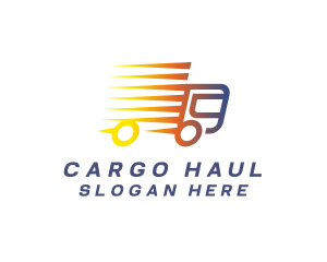 Fast Cargo Trucking logo design