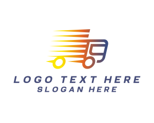 Fast Cargo Trucking Logo