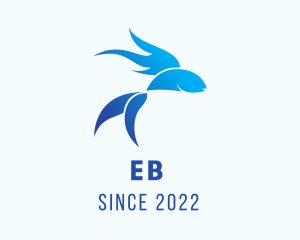 Fishery - Blue Pet Fish logo design