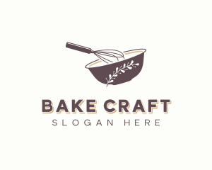 Culinary Bakery Whisk logo design