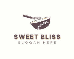 Culinary Bakery Whisk logo design