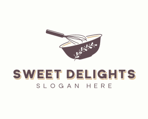 Culinary Bakery Whisk logo design