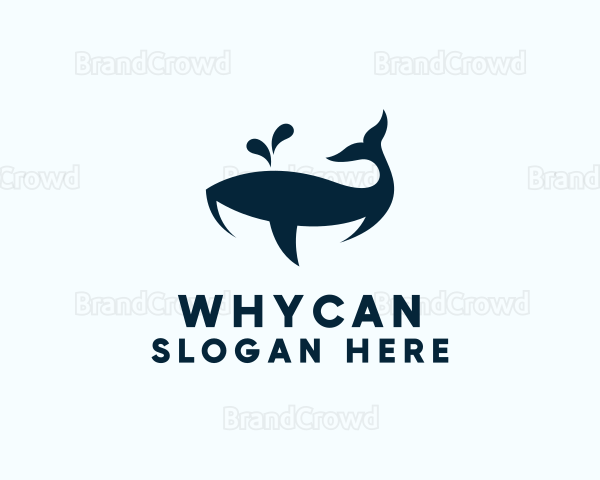 Whale Marine Aquarium Logo