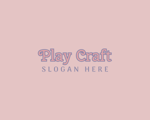 Cute Playful Chic logo design