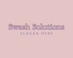 Swash - Cute Playful Chic logo design