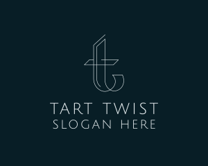 Elegant Boutique Letter T logo design