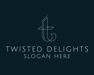 Elegant Boutique Letter T logo design