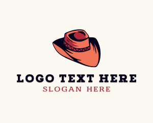 Costume - Western Cowboy Hat logo design