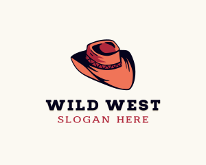 Western - Western Cowboy Hat logo design