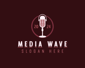 Media Broadcaster Radio logo design