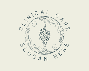 Natural Grapes Winery logo design