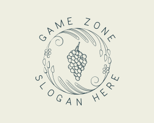 Natural Grapes Winery logo design