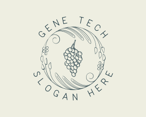 Natural Grapes Winery logo design