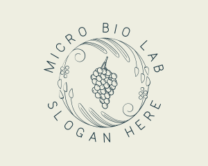 Natural Grapes Winery logo design