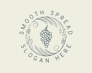 Natural Grapes Winery logo design