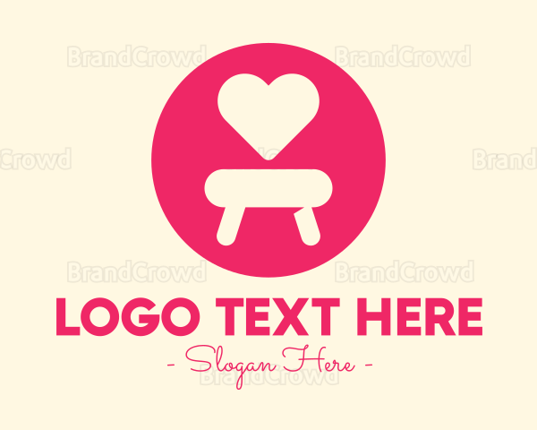 Pink Love Seat Logo
