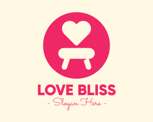 Love - Pink Love Seat logo design