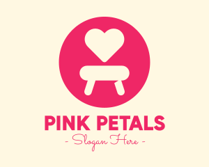 Pink - Pink Love Seat logo design