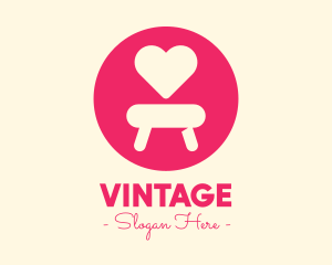 Loveseat - Pink Love Seat logo design