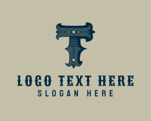 Stylish - Stylish Traditional Studio Letter T logo design