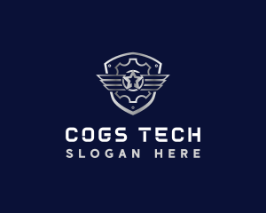 Cog Gear Mechanic logo design