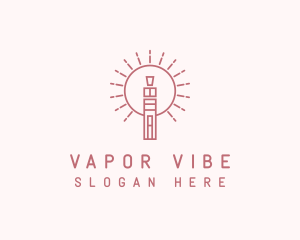 Vaporizer - Vape Pod Smoking logo design