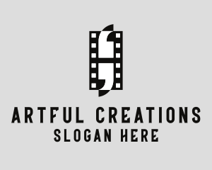 Create - Movie Film Quotes logo design