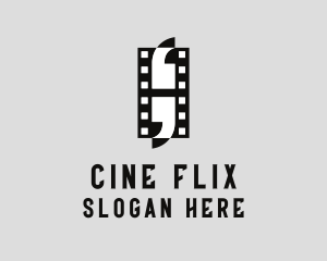 Movie - Movie Film Quotes logo design