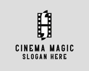 Movie Film Quotes logo design