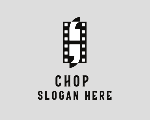Cinematography - Movie Film Quotes logo design